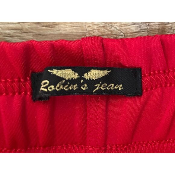 Robin's Jeans Red Angel Wings Sweatpants Trousers Joggers  Women's Size XXL - Picture 7 of 13